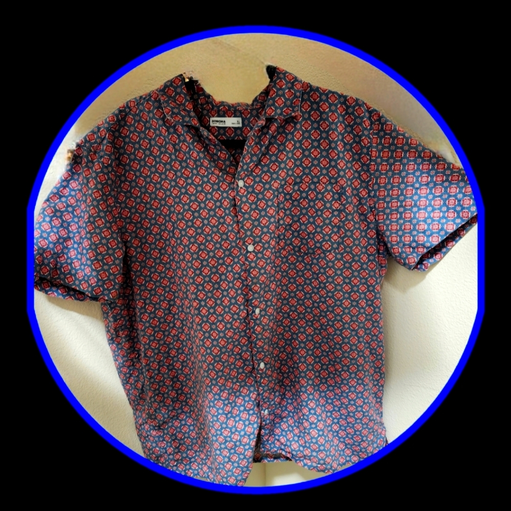 XL SONOMA COLLARD DRESS SHIRT